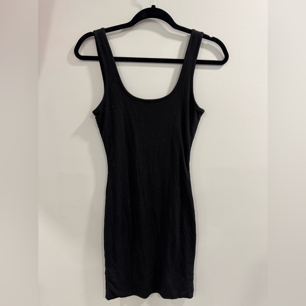 Love Tree Black Mini Dress